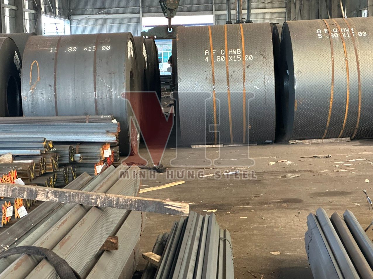 giá thép tấm - Công ty thép Minh Hưng