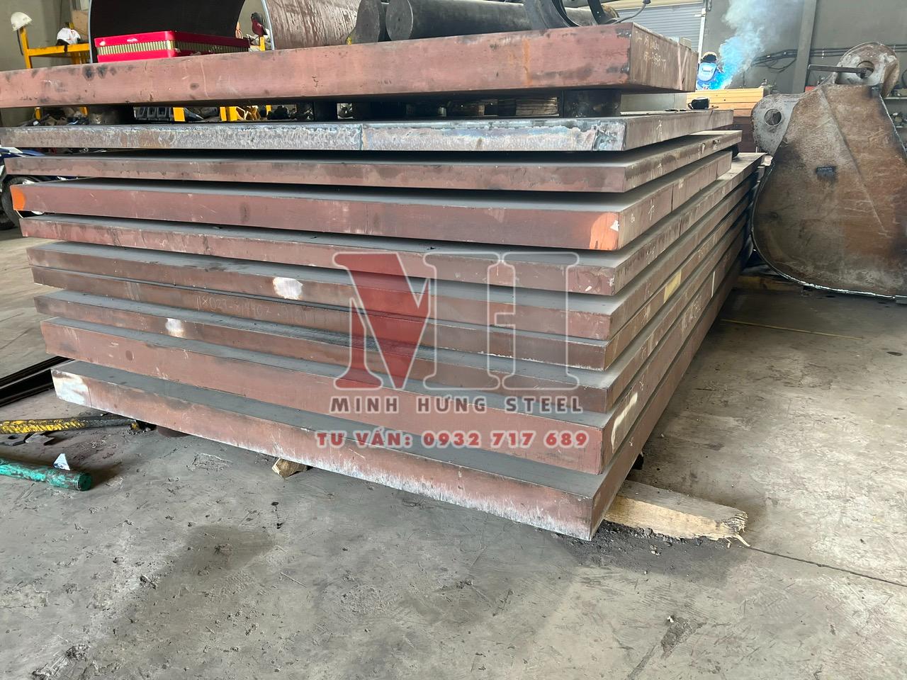Gia công thép tấm Hardox