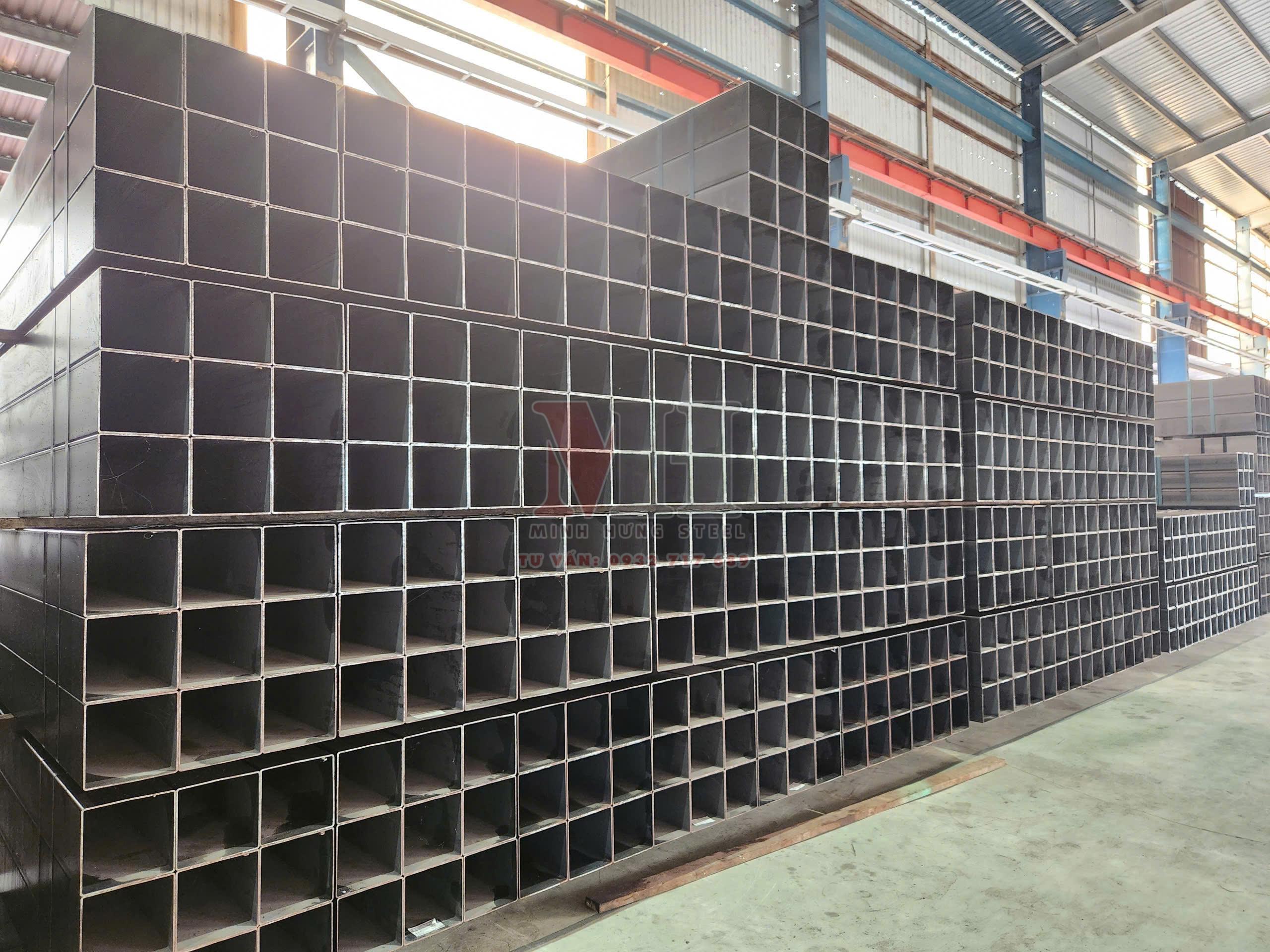 Bảng giá thép hộp đen ( Hộp Vuông - Hộp chữ nhật)
